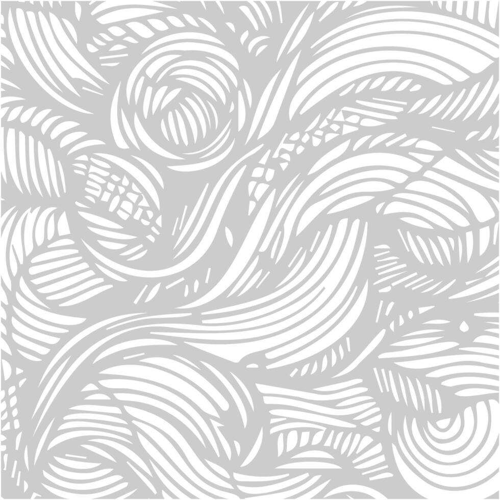 Gray and white topographic line contour map background, hand drawn geographic network map vector