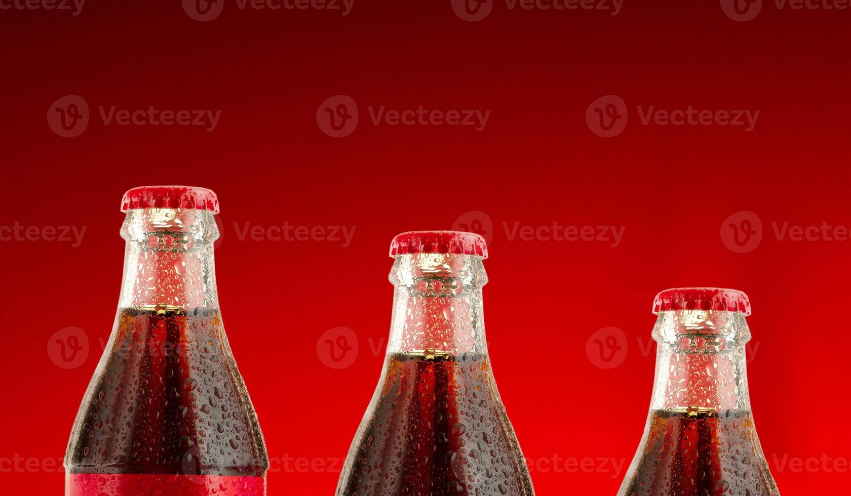 Pattern of the most popular carbonated soft drink. photo