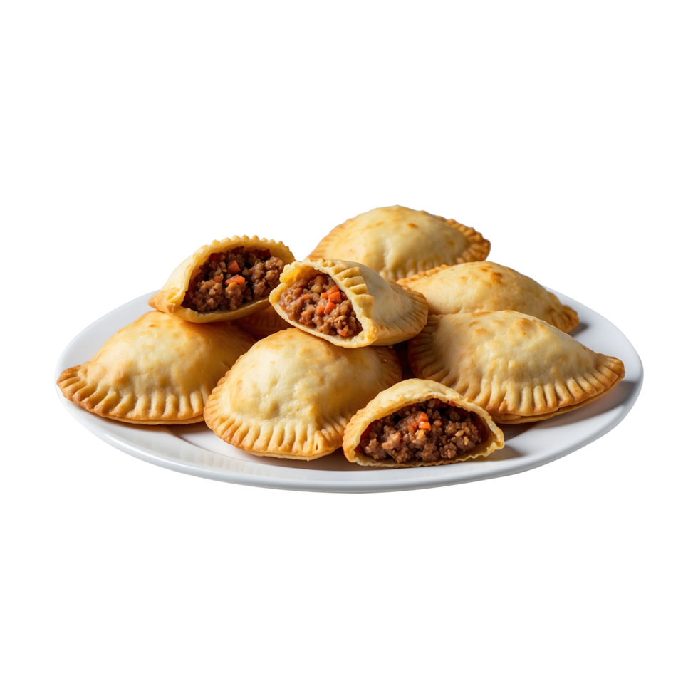 Crispy and Delicious Beef Empanadas, Transparent png