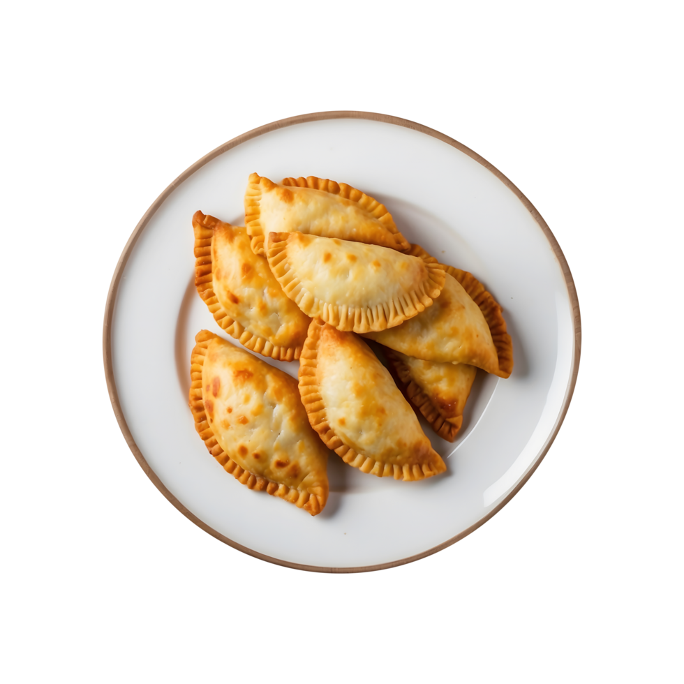 Golden-Brown Beef Empanadas, Perfect for Culinary Designs png