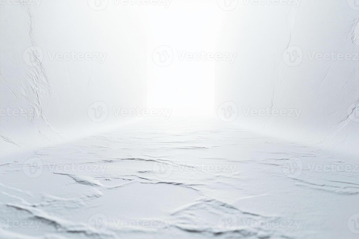 Abstract White Curved Surface with Subtle Texture photo