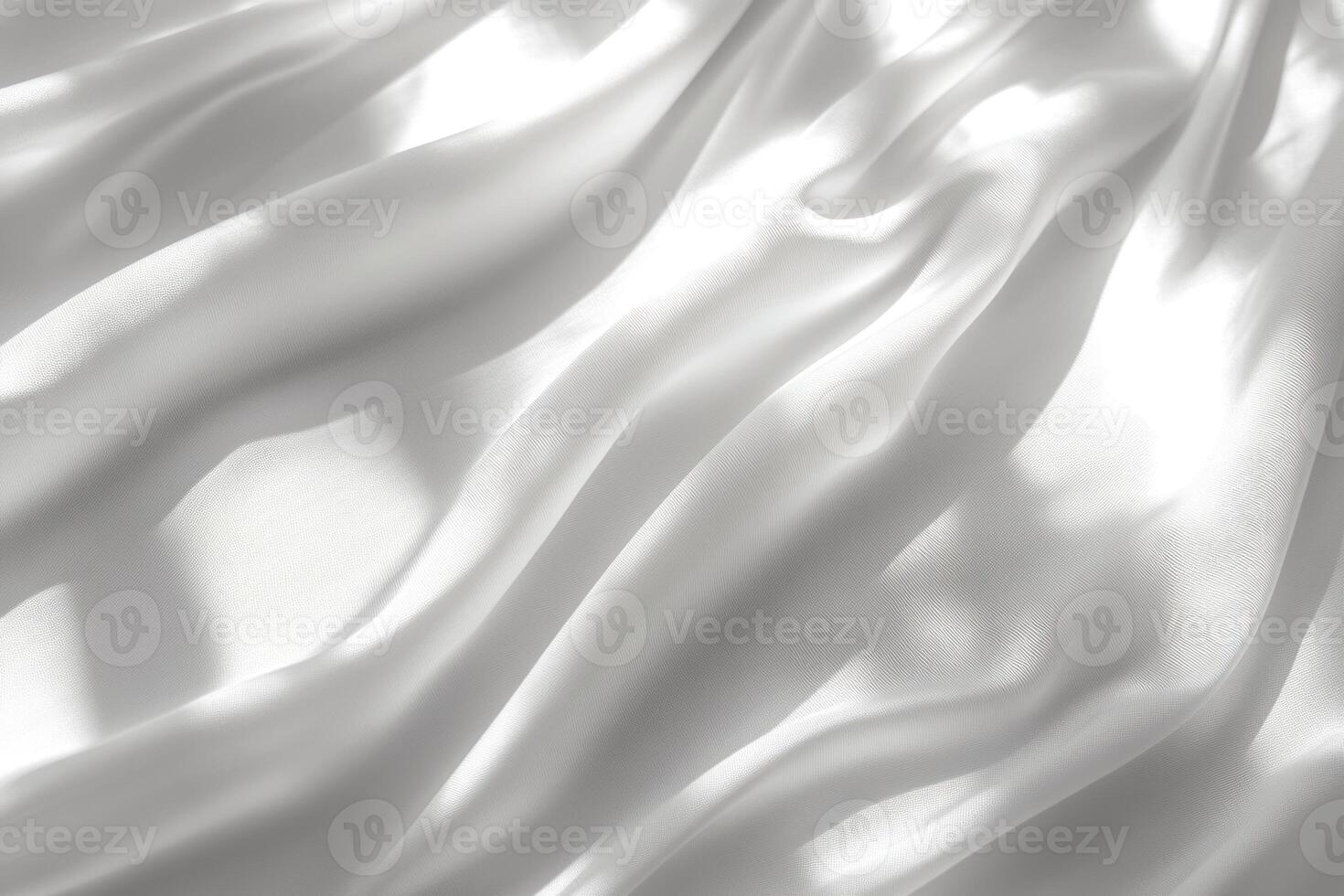 Draped White Fabric with Light and Shadow photo