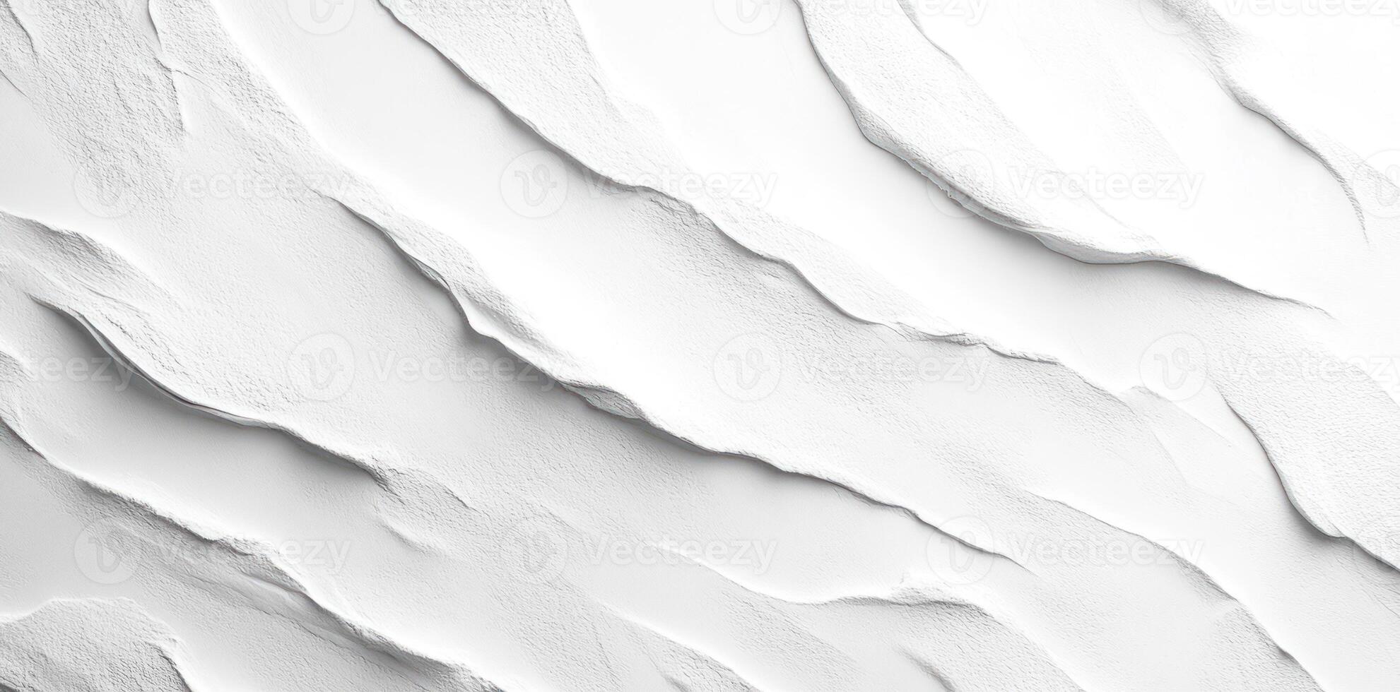 Abstract White Textured Surface with Wavy Lines photo