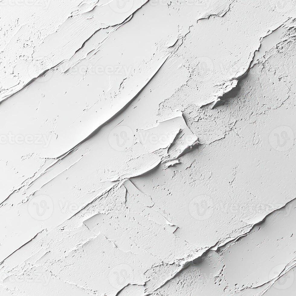 Abstract White Textured Surface with Diagonal Strokes photo