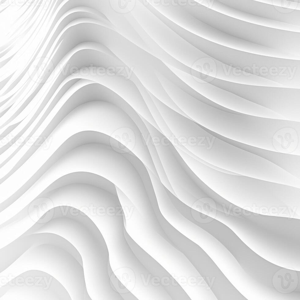 Abstract White Curved Lines Pattern Background photo