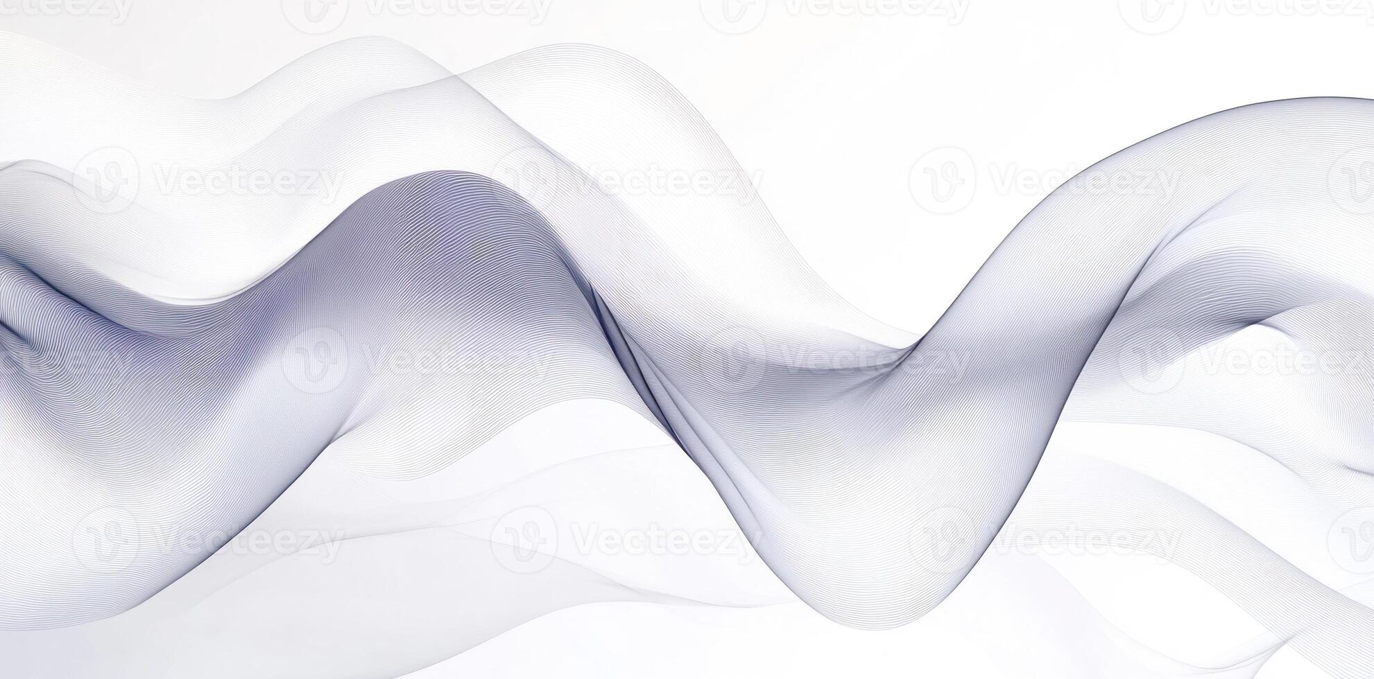 Abstract White and Gray Wavy Lines Background photo