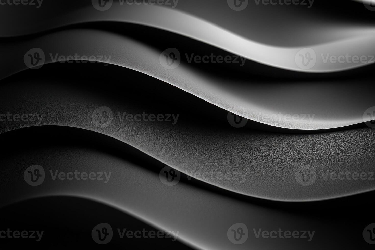 Abstract Black and White Wavy Surface Texture photo