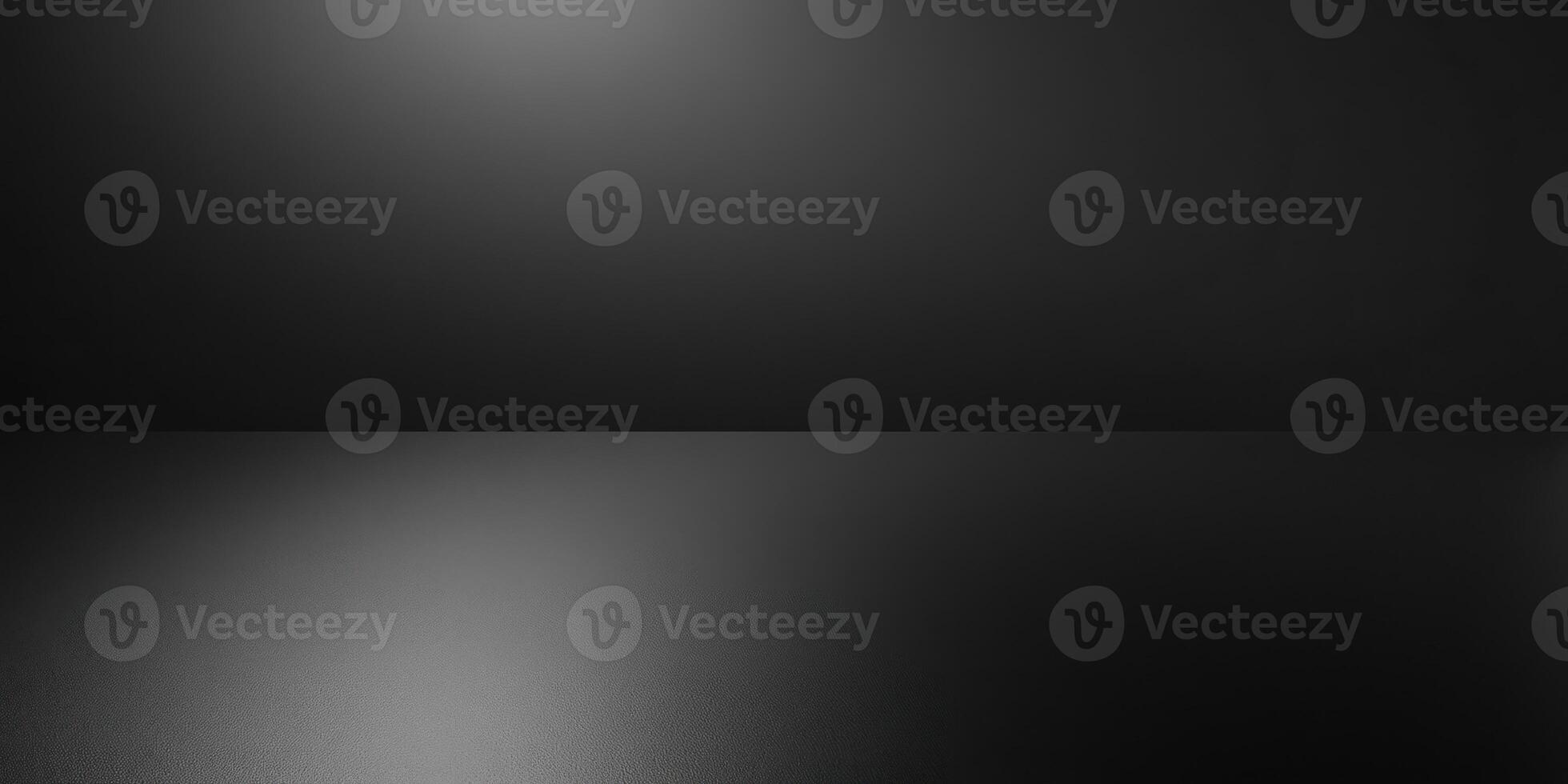 Black Gradient Background with Light Source photo