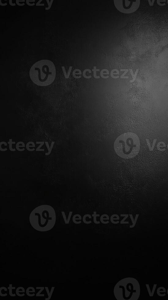 Black Textured Background with Subtle Light Reflection photo