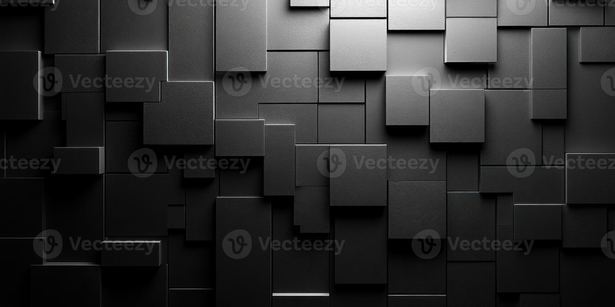 Abstract Black and White Geometric Pattern with Subtle Texture photo