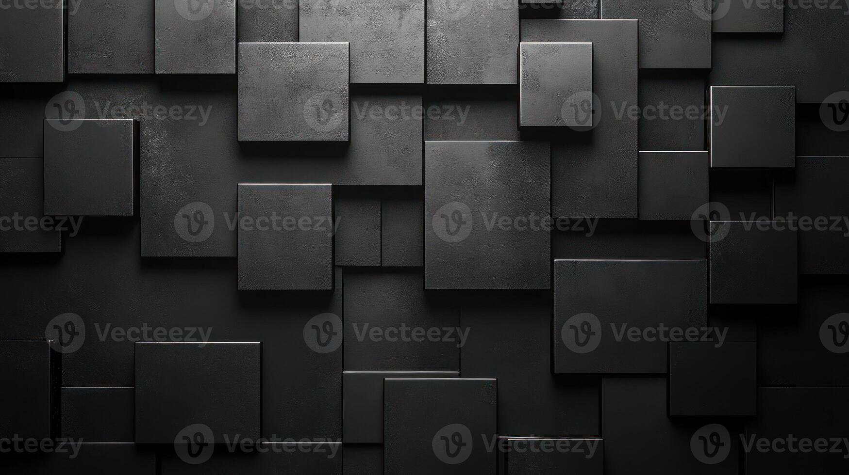 Black Square Pattern Texture photo