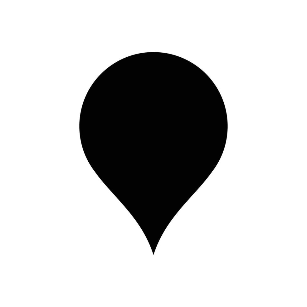 Map pointer icon. Location, pin, gps. illustration. Illustration vector