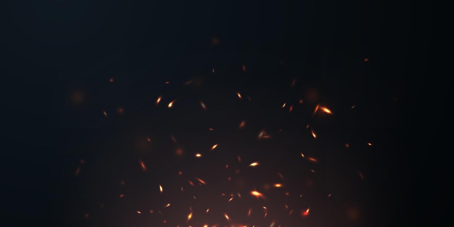 sparkle background virtual flame design illustration vector