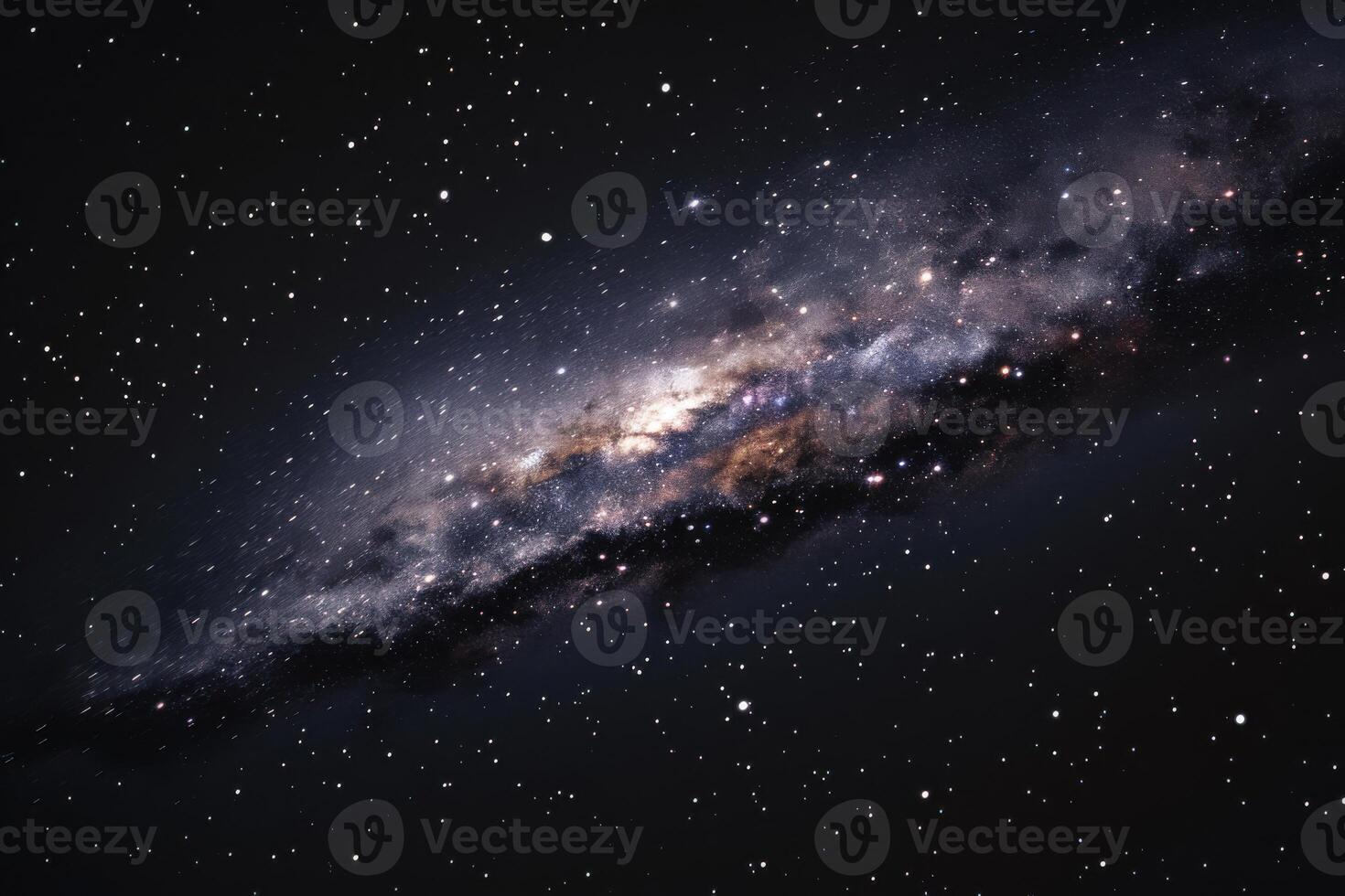 A stunning view of the spiral galaxy captured against the backdrop of deep space in clear detail photo