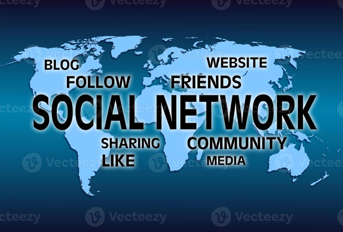 illustration of Internet technology metaphor photo