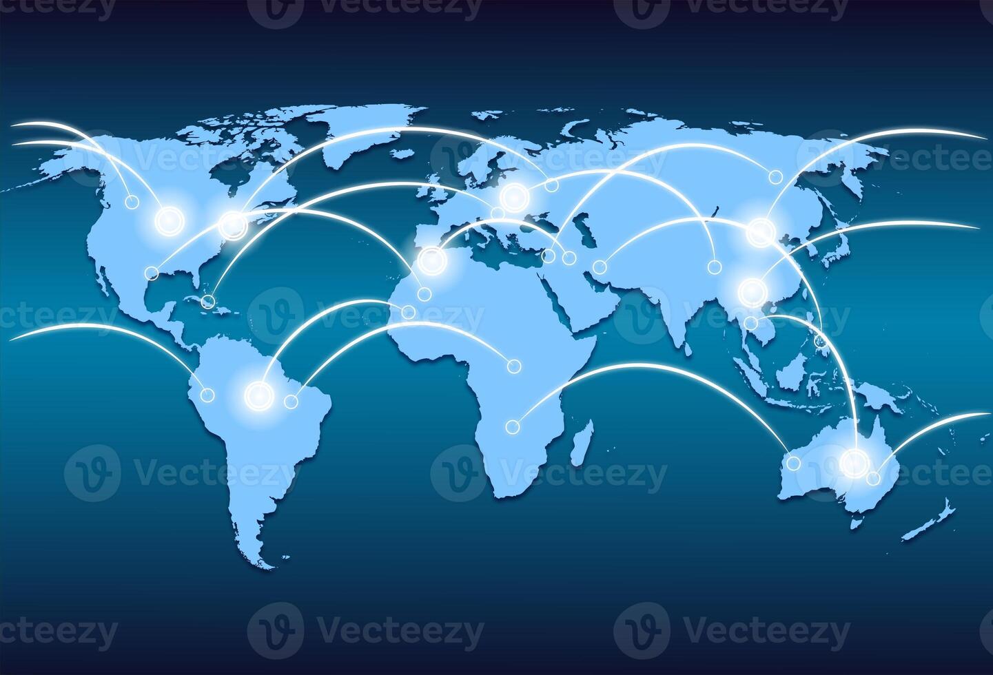 world map and world wide web photo