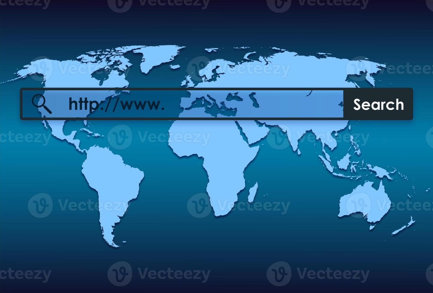 world map and world wide web searching photo