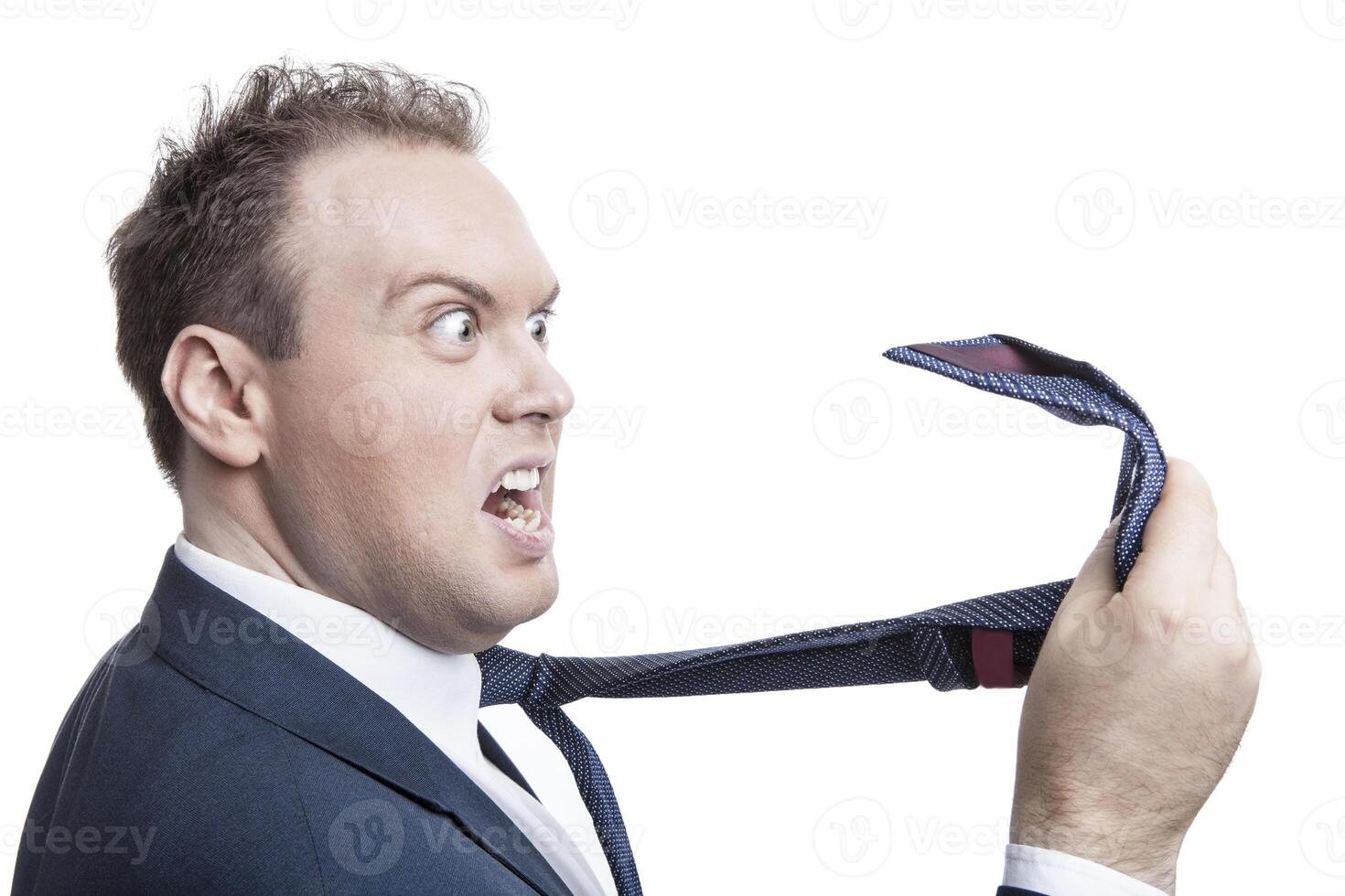 man mad at himself photo