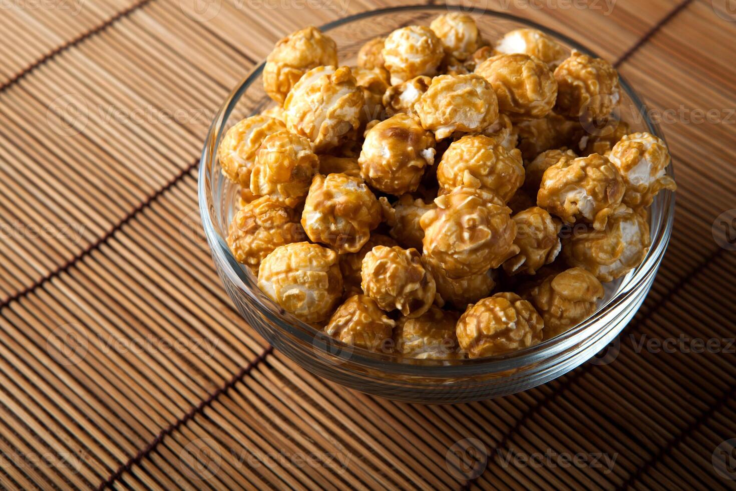 a lot of golden caramel corn photo