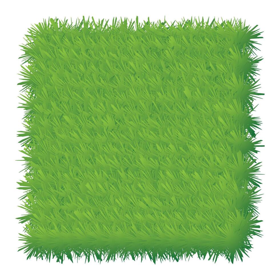 Green grass background with space for text or image illustration vector