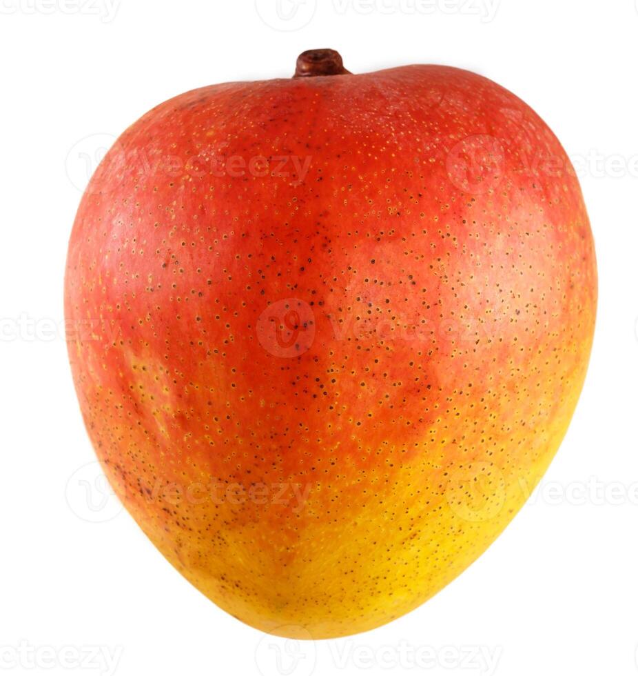 mango fruit isolated on white background photo