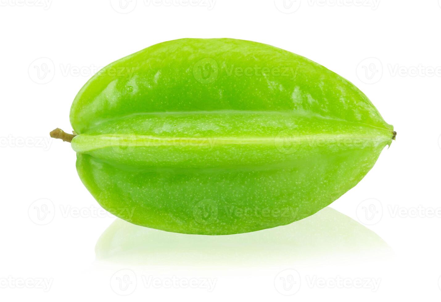 fresh star fruit isolated on a white background photo