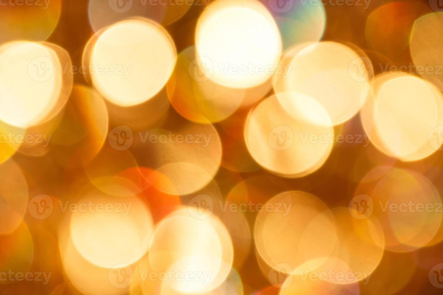 Christmas holiday lights bokeh background photo