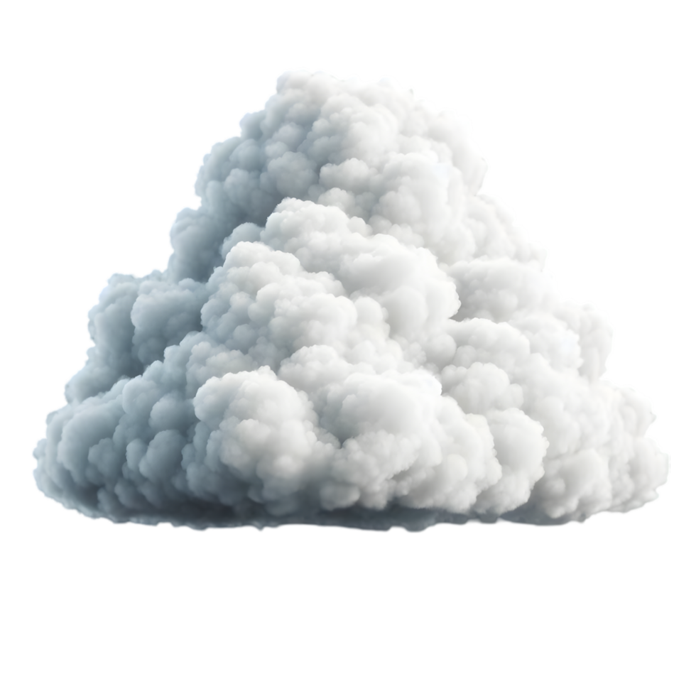 Dusty Cloud on transparent background png