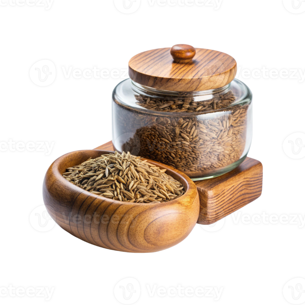 jar of cumin seeds png