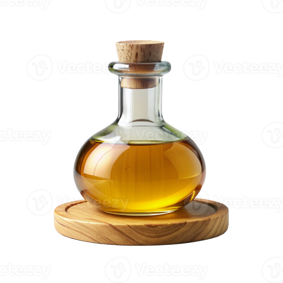 bottle of Mustard oil isolated png