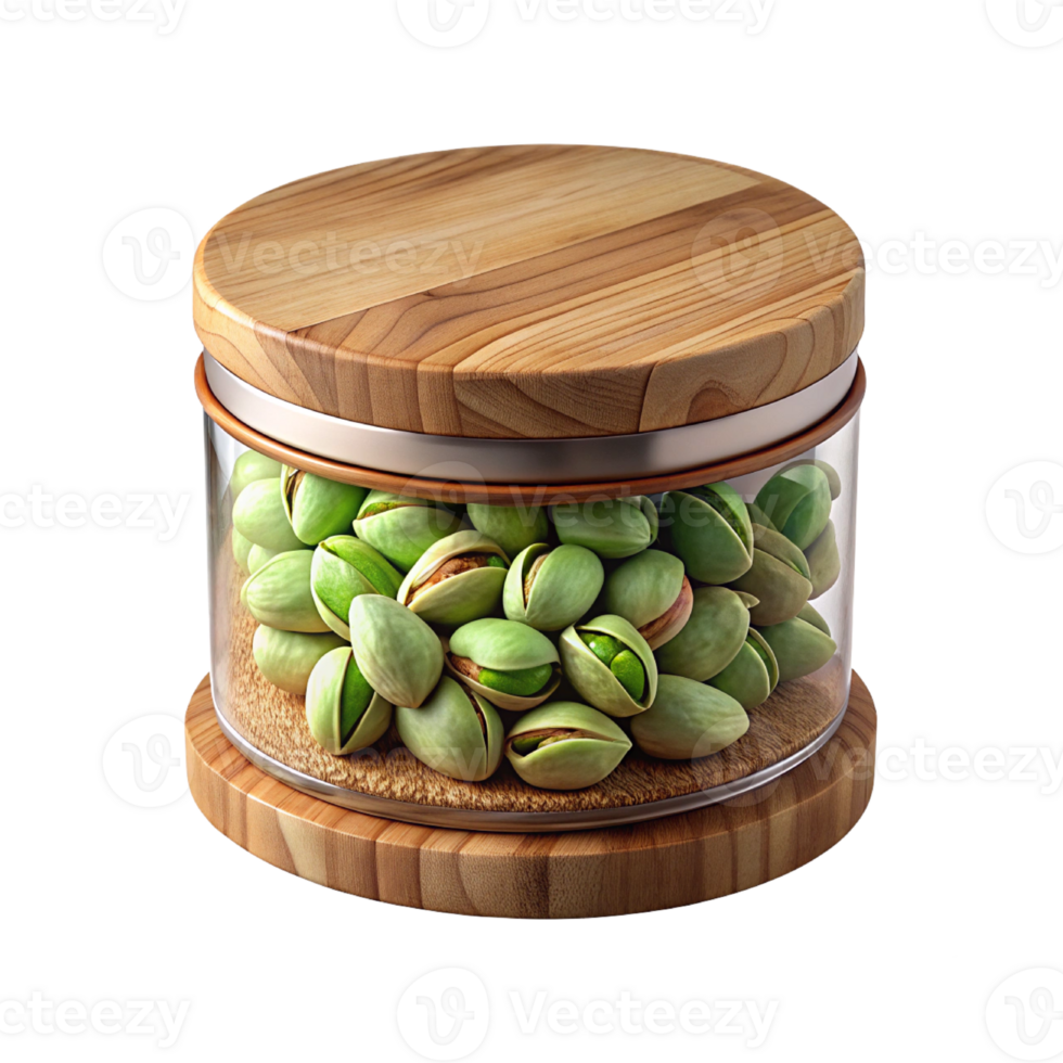 jar of pistachio nuts png
