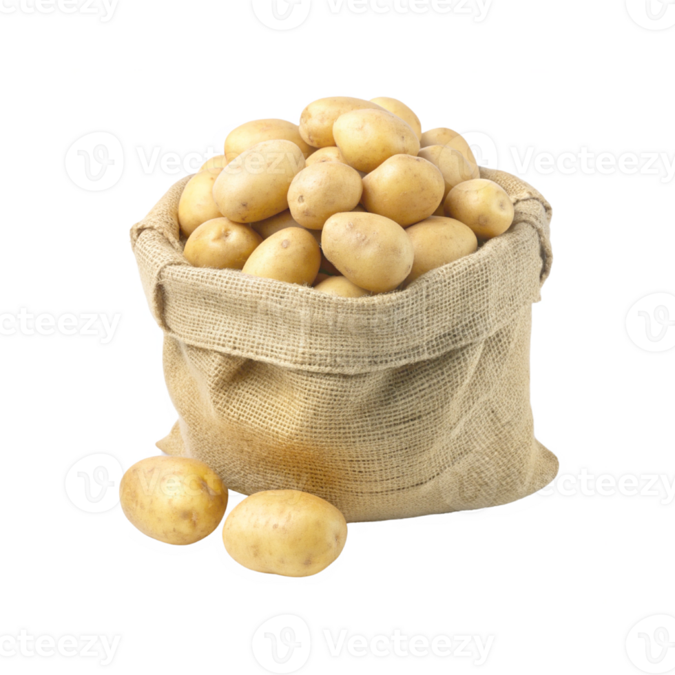 potatoes in a bag png