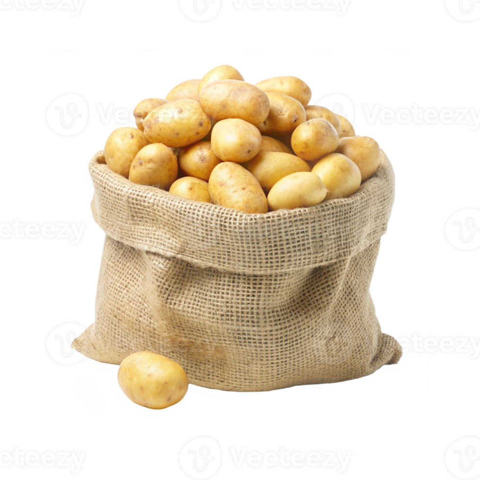 A bag of potatoes png