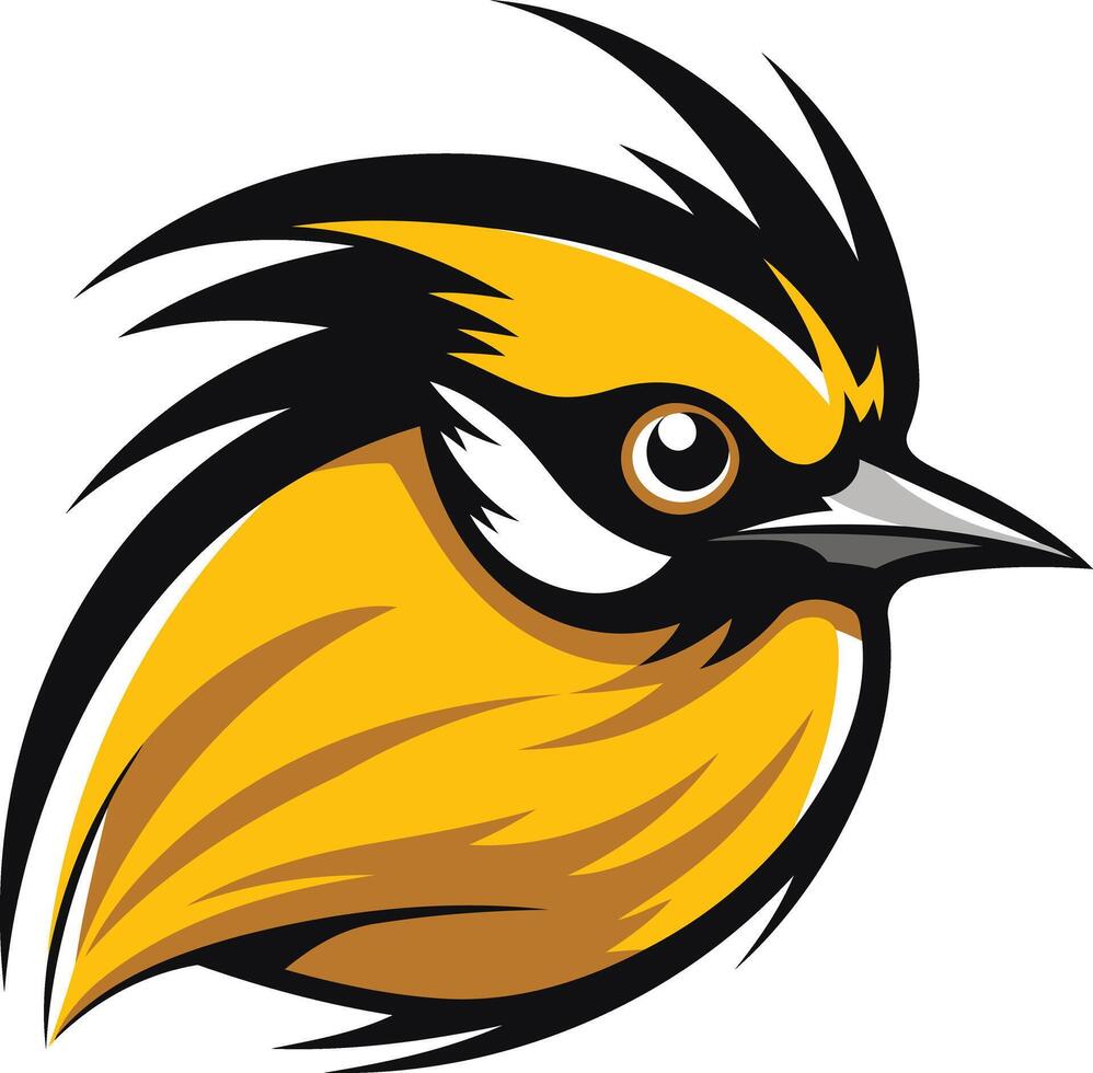 Yellow Bird Mascot Illustration 49424008 Vector Art at Vecteezy