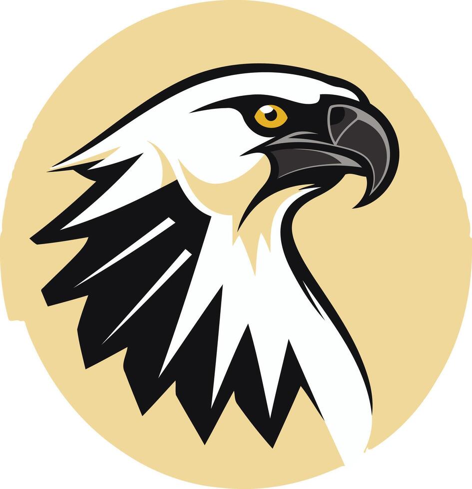 Eagle Head Mascot Illustration vector