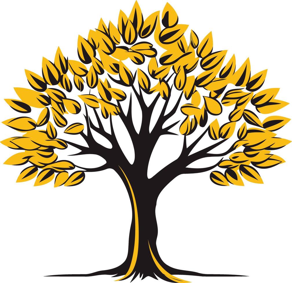 Autumn Tree Illustration vector