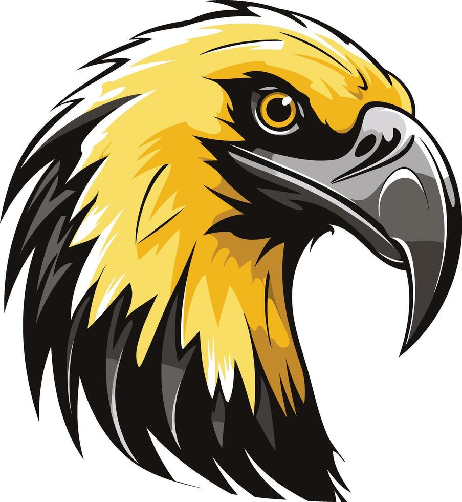 Eagle Head Mascot Illustration vector
