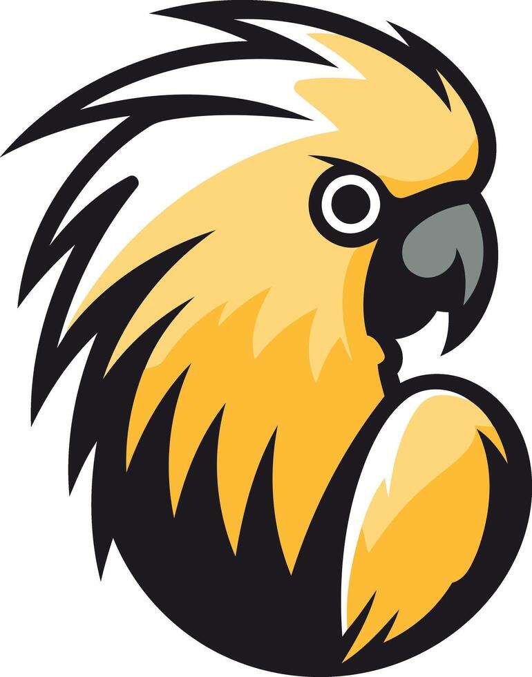 Cockatoo Mascot Design vector