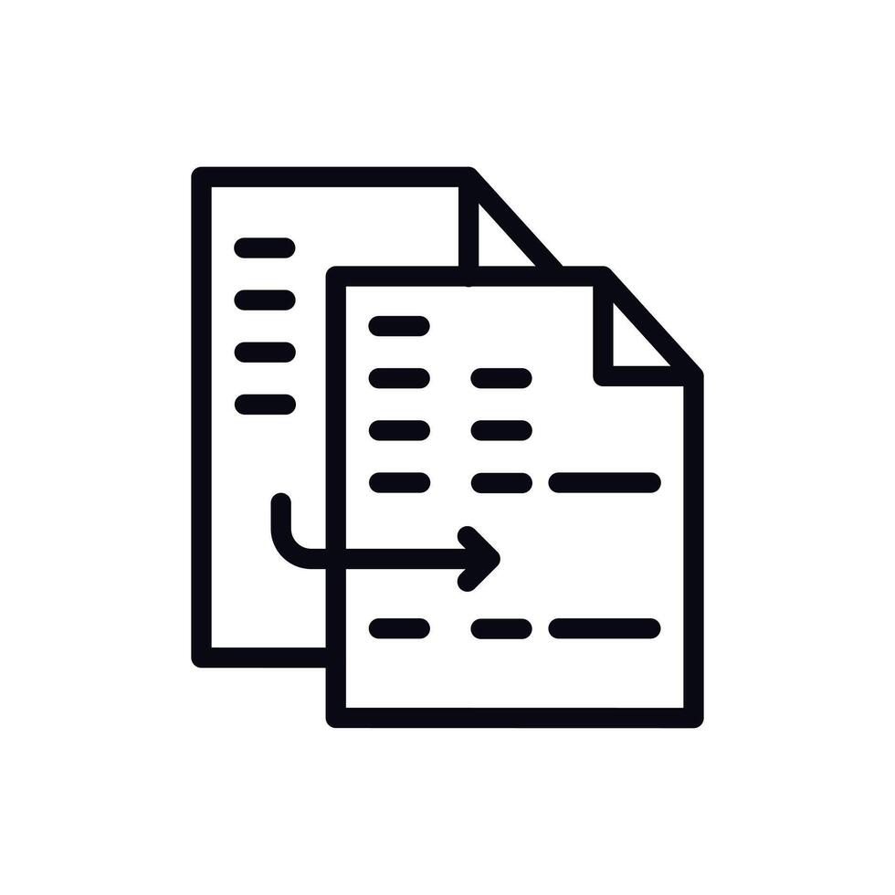Duplicate icon set. copy data files symbol. matching duplicity sign ...