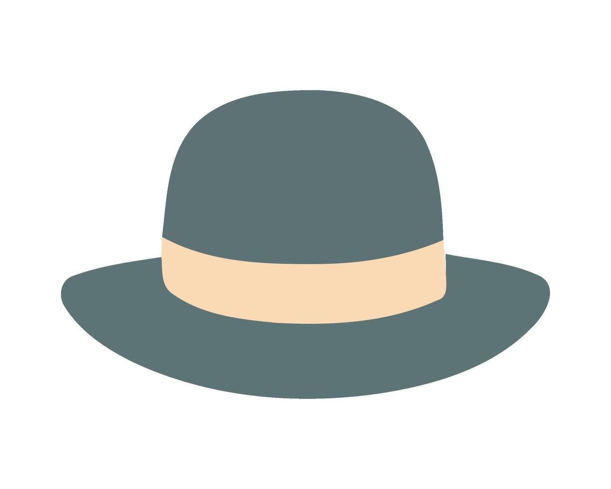 A hat on a white background vector