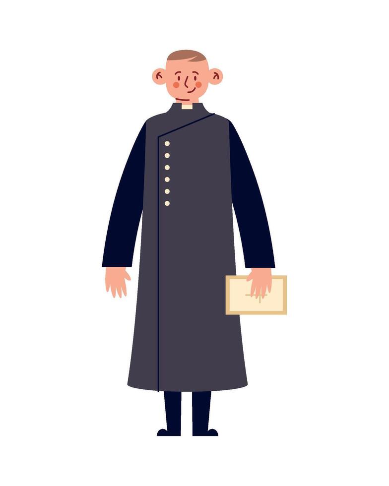 An illustration of a man in a military uniform vector