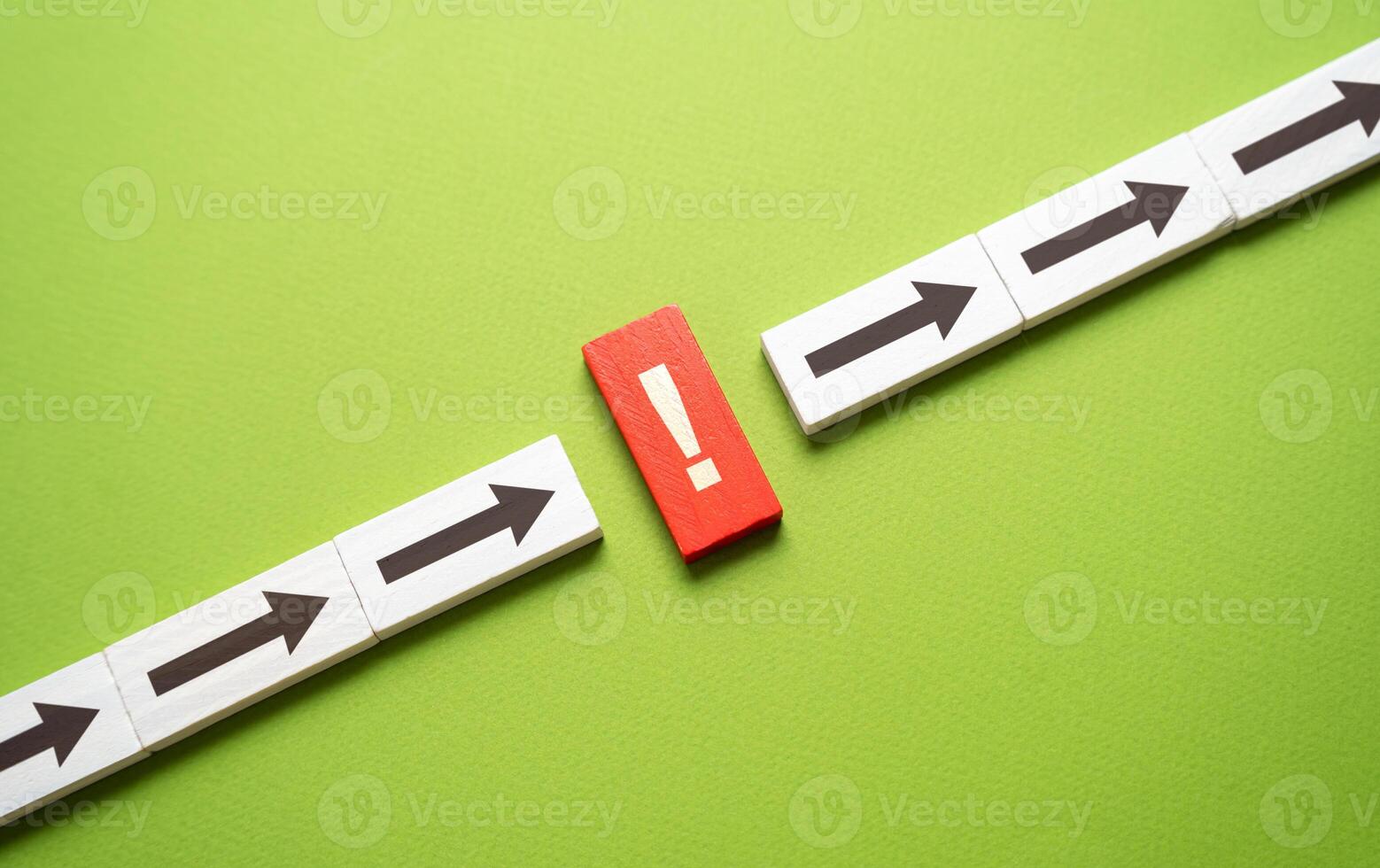 Stopping the process. Insurmountable barrier. Solving the problem. Prohibitions and refusals. Resolve accumulated problems and continue on your way. Contradictions and inconsistencies. photo