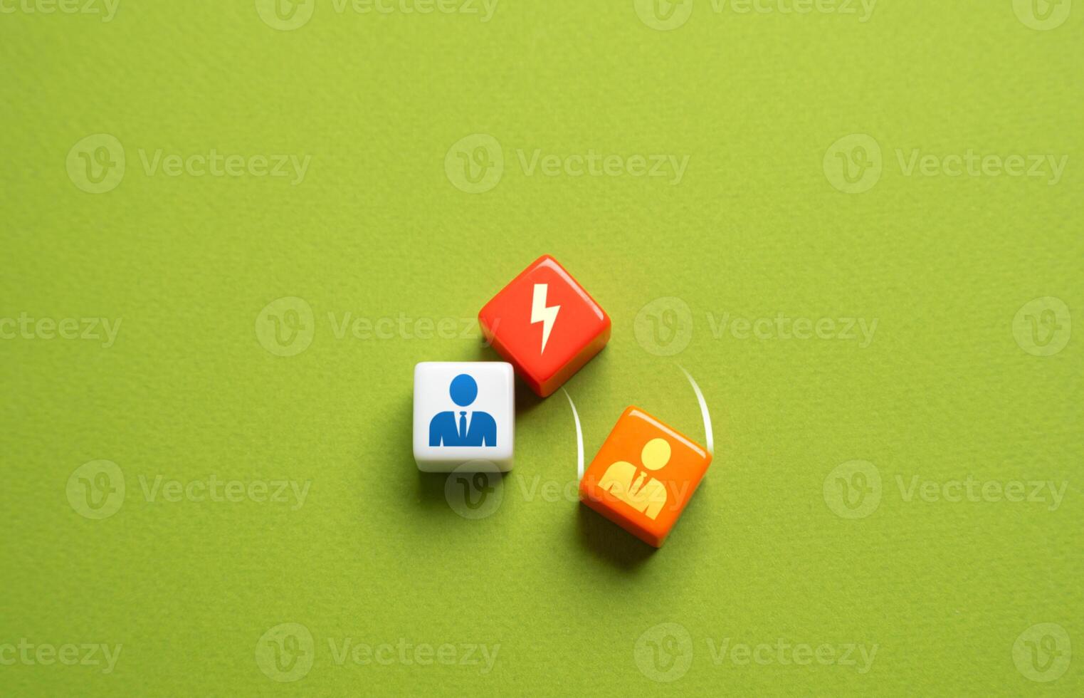 Victory in confrontation. Winning a conflict. The opponent is defeated in an argument. Achieve success. Easily defeat the opponent. Dispute resolution of opposing sides. Complete success photo