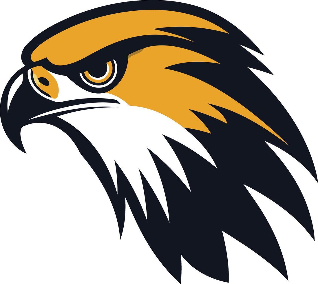 Eagle Head Mascot Logo vector