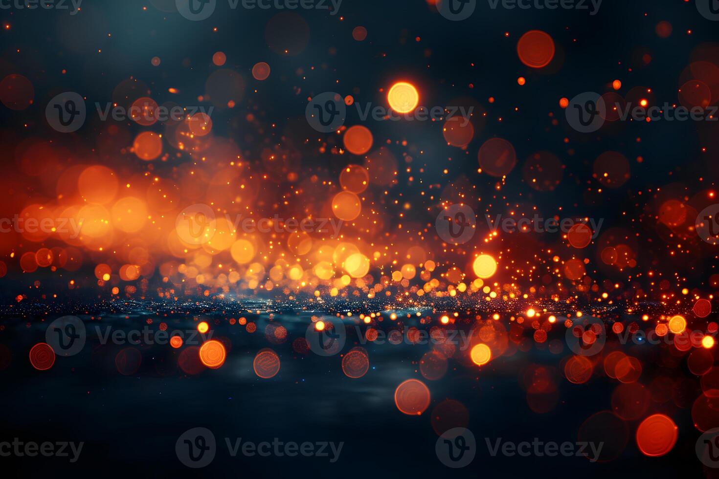 Abstract Sparkling Light Bokeh Background for Festive Holiday Design and Creative Projects photo