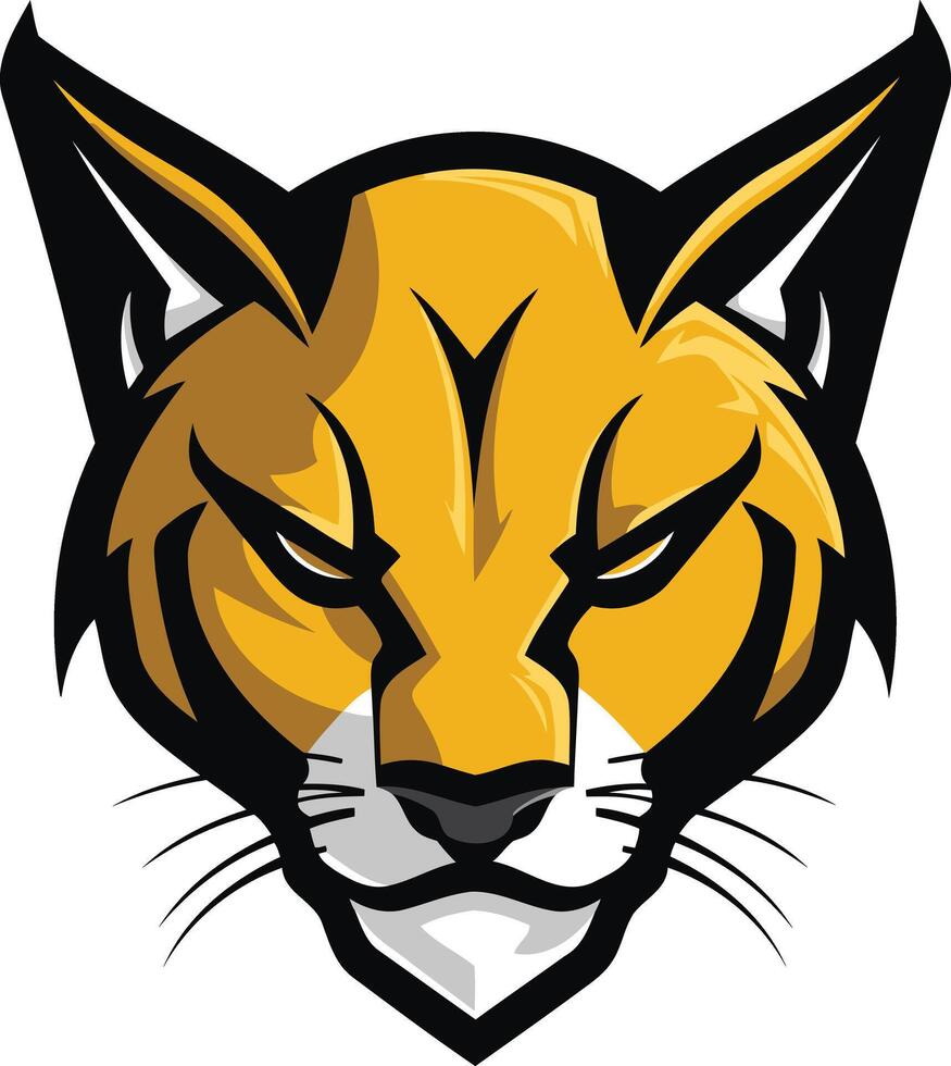 Wildcat Mascot Illustration vector