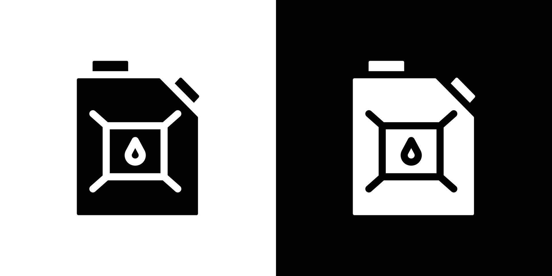 canister of motor oil icon logo set vector