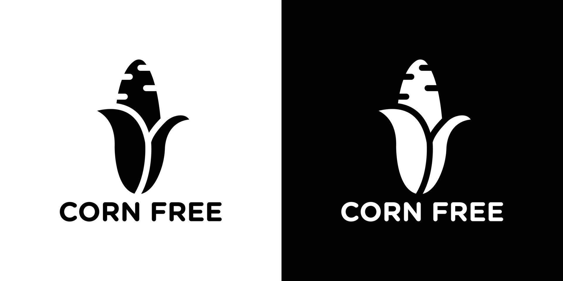 corn free icon logo set vector
