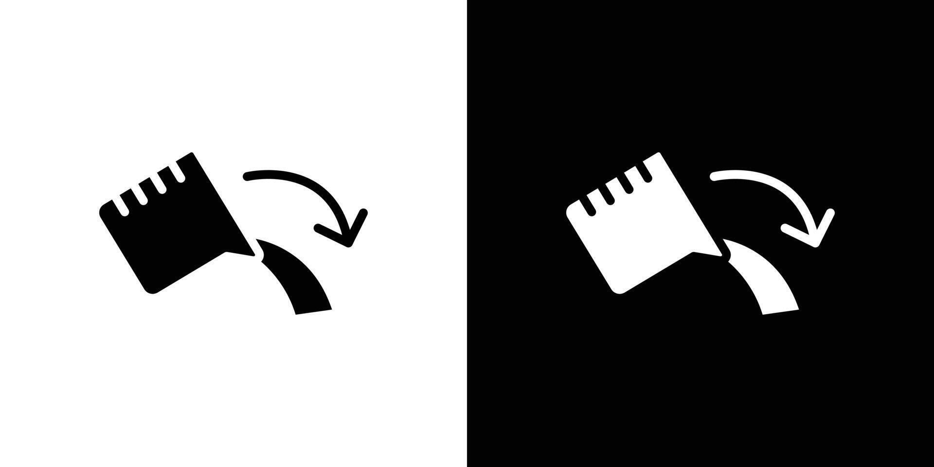 Pouring icon logo set vector