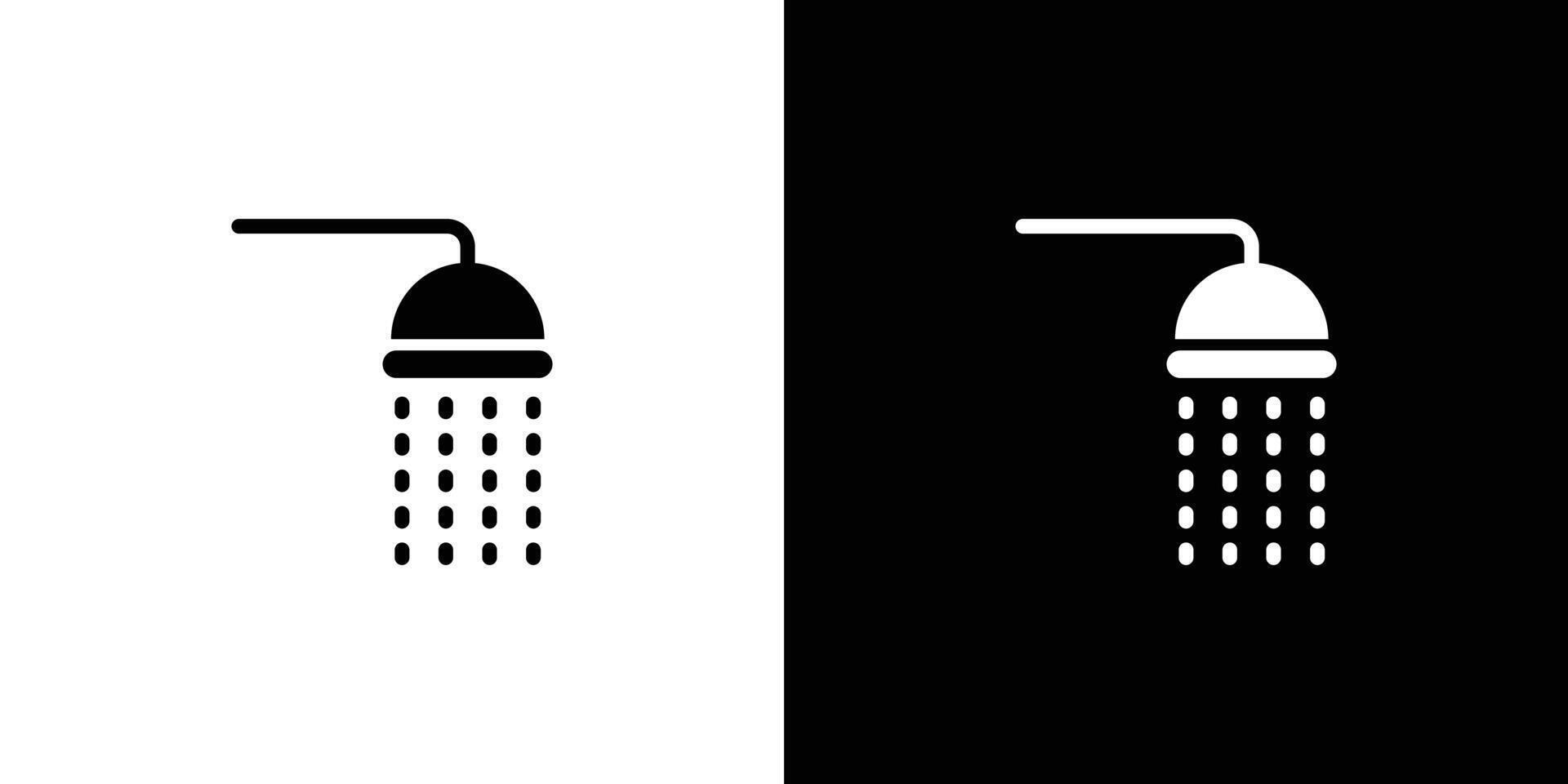 Shower head icon logo set vector